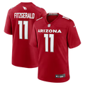 Arizona Cardinals Larry Fitzgerald Red Stitched Game Jersey