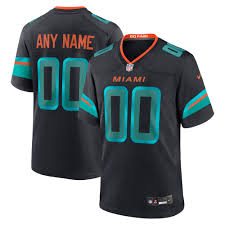 Miami Dolphins Custom 2025 Rivalries Game Jersey