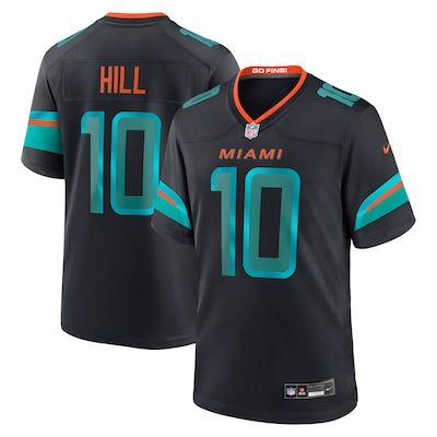 Miami Dolphins Tyreek Hill 2025 Rivalries Game Jersey