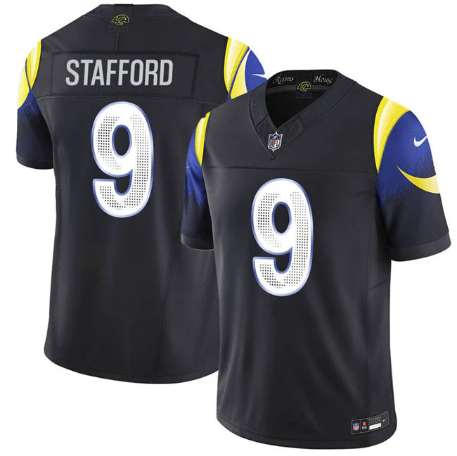 Los Angeles Rams Mathew Stafford 2025 Rivalries Stitched Game Jersey