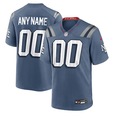 New England Patriots Custom Stitched Game Jersey