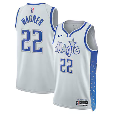 Orlando Magic Moritz Wagner Stitched Game Jersey