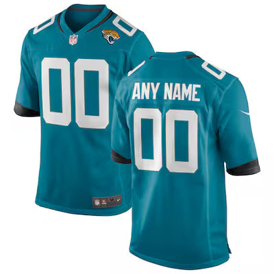 Jacksonville Jaguars Custom Stitched Game Jersey