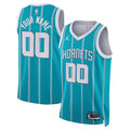 Charlotte Hornets Custom Stitched Game Jersey