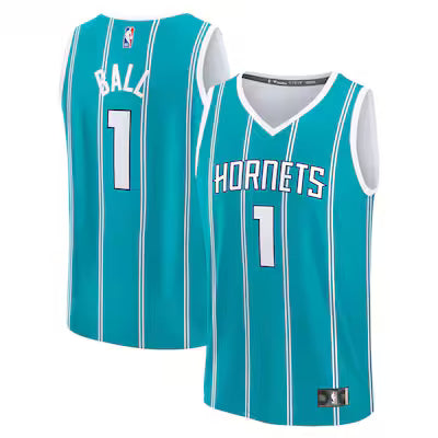 Charlotte Hornets LaMelo Ball Stitched Game Jersey