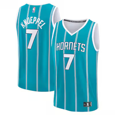 Charlotte Hornets Kon Knueppel Stitched Game Jersey