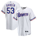 Texas Rangers Adolis García White Stitched Game Jersey