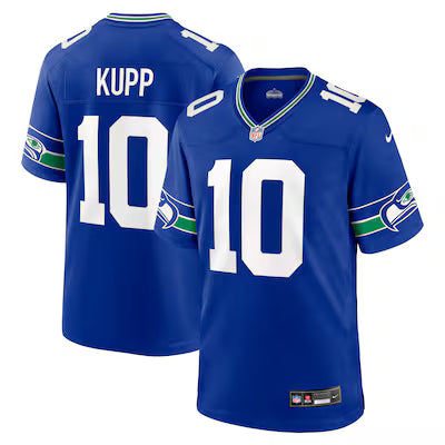 Seattle Seahawks Cooper Kupp 2025 Rivalries Stitched Game Jersey