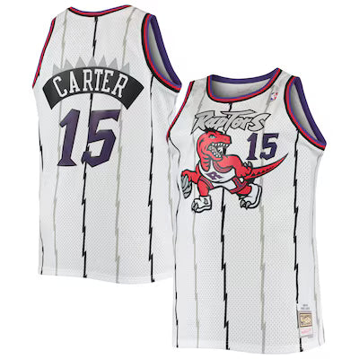 Toronto Raptors Vince Carter Throwback Stitched Game Jersey