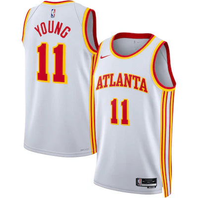 Atlanta Hawks Trae Young Stitched Game Jersey