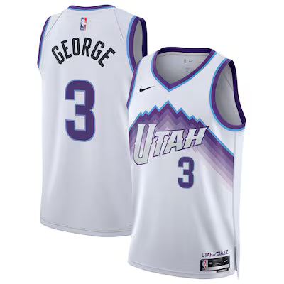 Utah Jazz Keyonte George Stitched Game Jersey