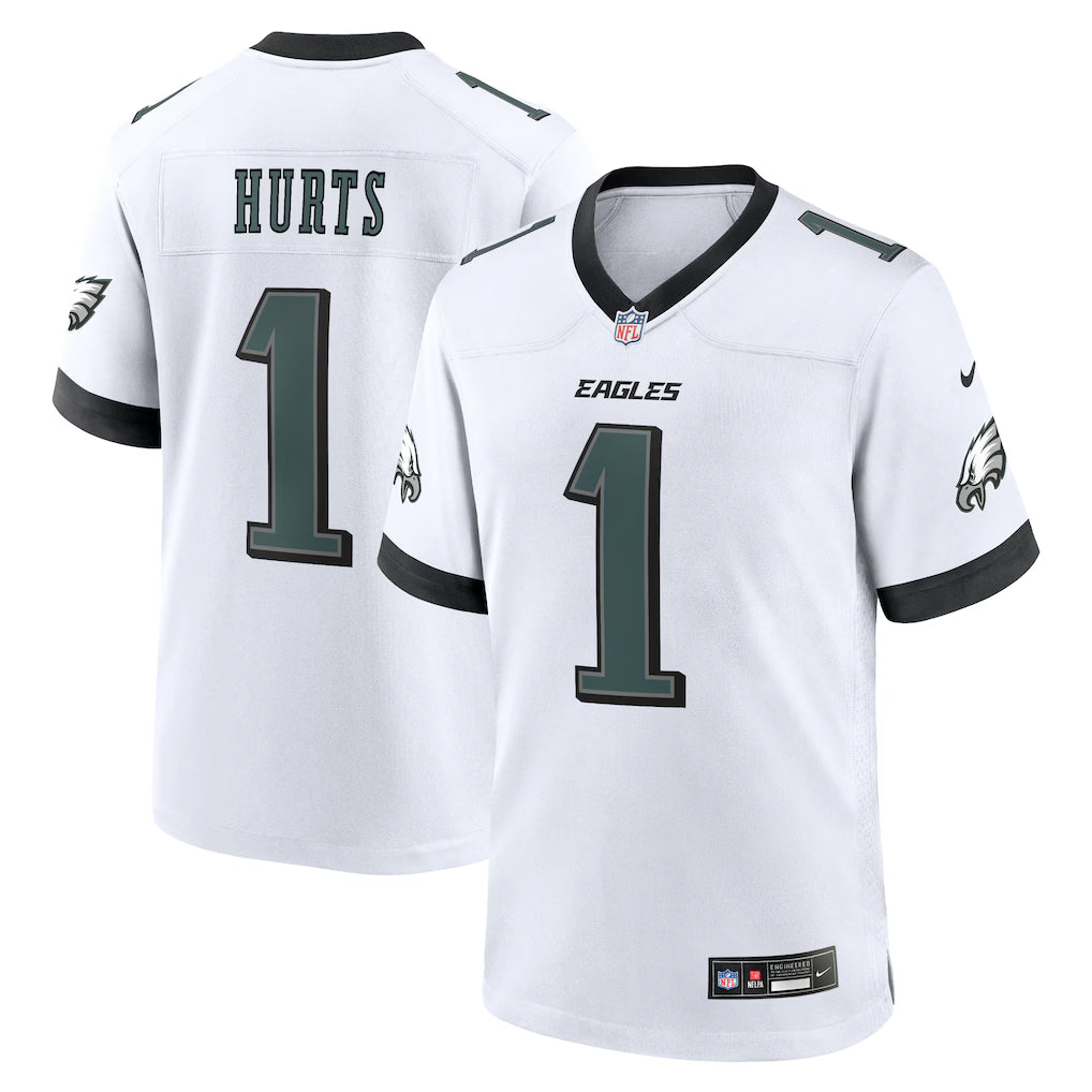 Philadelphia Eagles Jalen Hurts Stitched Game Jersey