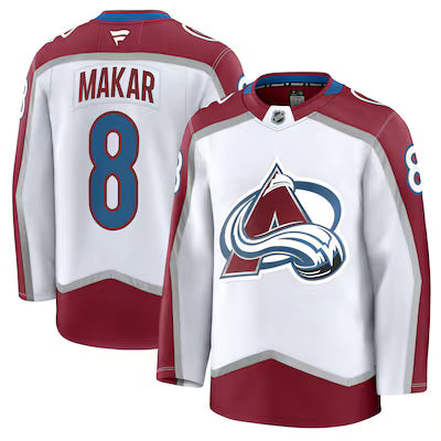 Colorado Avalanche Cale Makar Stitched Game Jersey