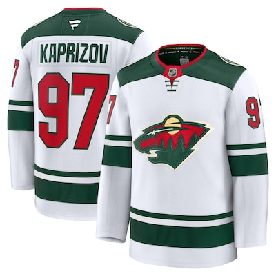 Minnesota Wild Kirill Kaprizov Stitched Game Jersey