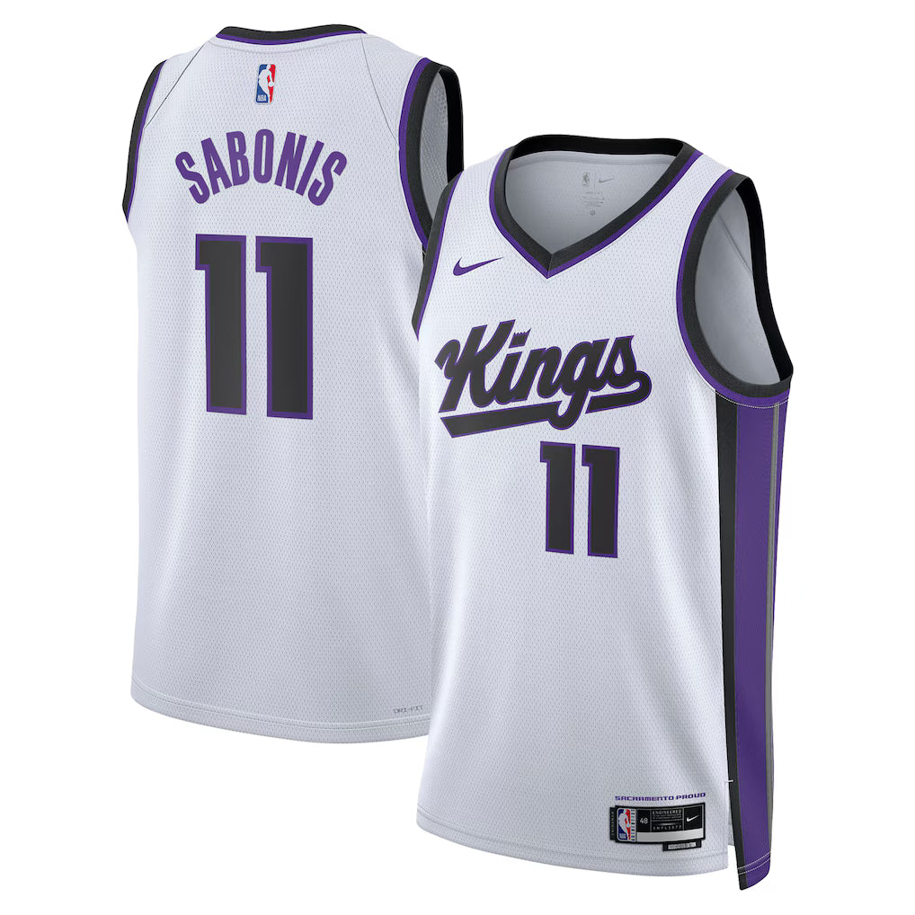 Sacramento Kings Domantas Sabonis Stitched Game Jersey