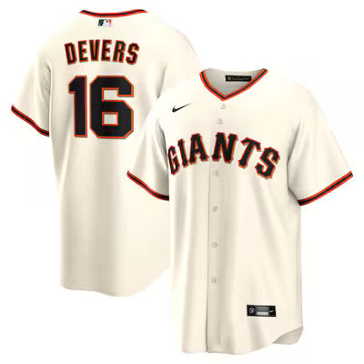 San Francisco Giants Rafael Devers Stitched Game Jersey