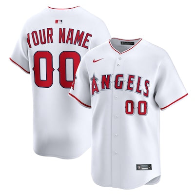Los Angeles Angels Custom Stitched Game Jersey