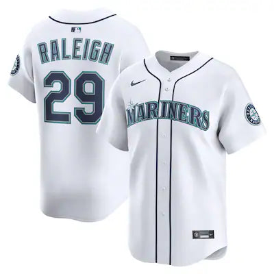 Seattle Mariners Cal Raleigh Stitched Game Jersey
