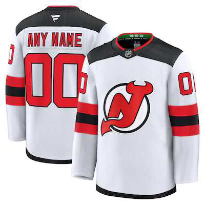 New Jersey Devils Custom Stitched Game Jersey