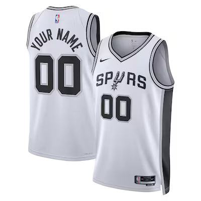 San Antonio Spurs Custom Stitched Game Jersey