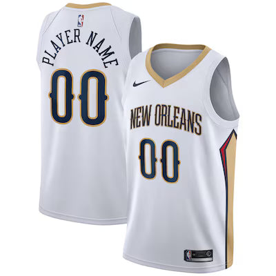 New Orleans Pelicans Custom Stitched Game Jersey