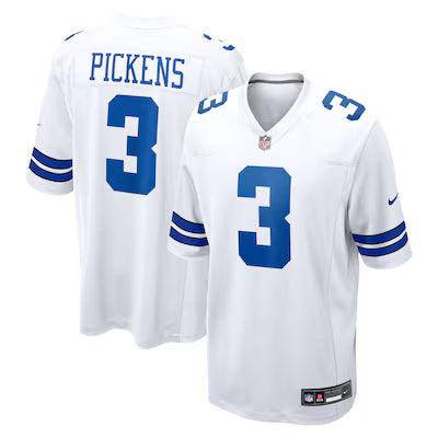 Dallas Cowboys George Pickens Stitched Game Jersey