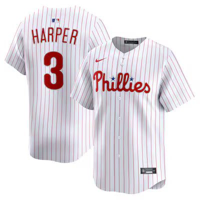 Philadelphia Phillies Bryce Harper Stitched Game Jersey