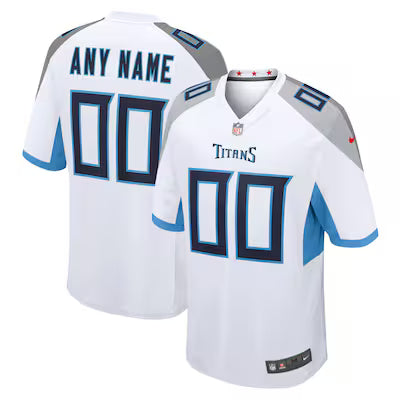 Tennessee Titans Custom Stitched Game Jersey
