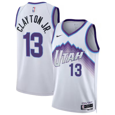 Utah Jazz Walter Clayton Jr. Stitched Game Jersey