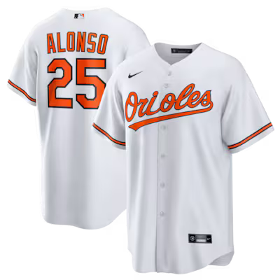 Baltimore Orioles Pete Alonso Stitched Game Jersey