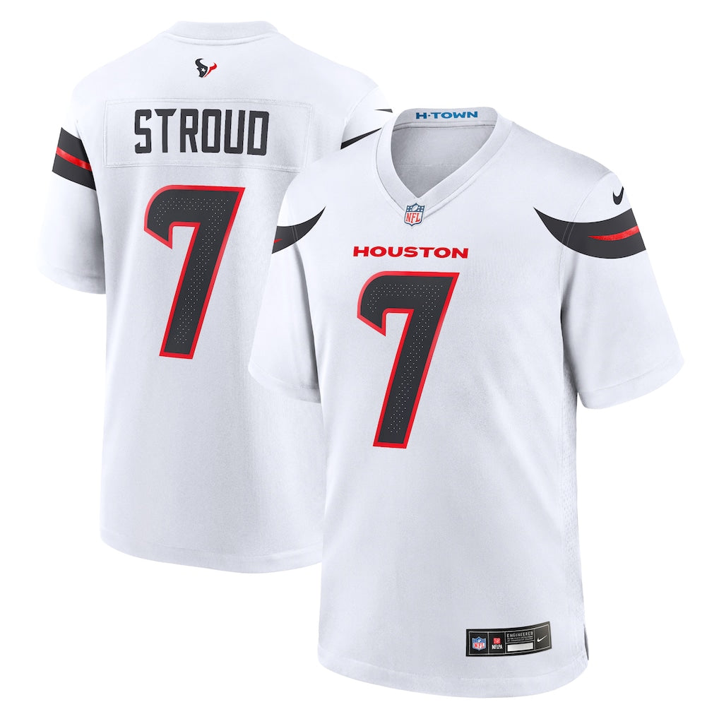 Houston Texans C.J. Stroud Stitched Game Jersey