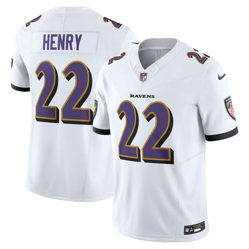 Baltimore Ravens Derrick Henry Stitched Game Jersey
