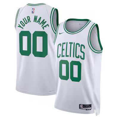 Boston Celtics Custom Stitched Game Jersey