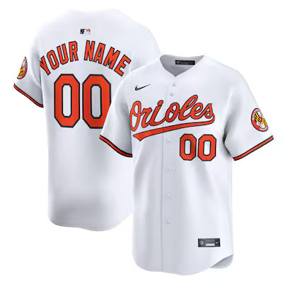 Baltimore Orioles Custom Stitched Game Jersey