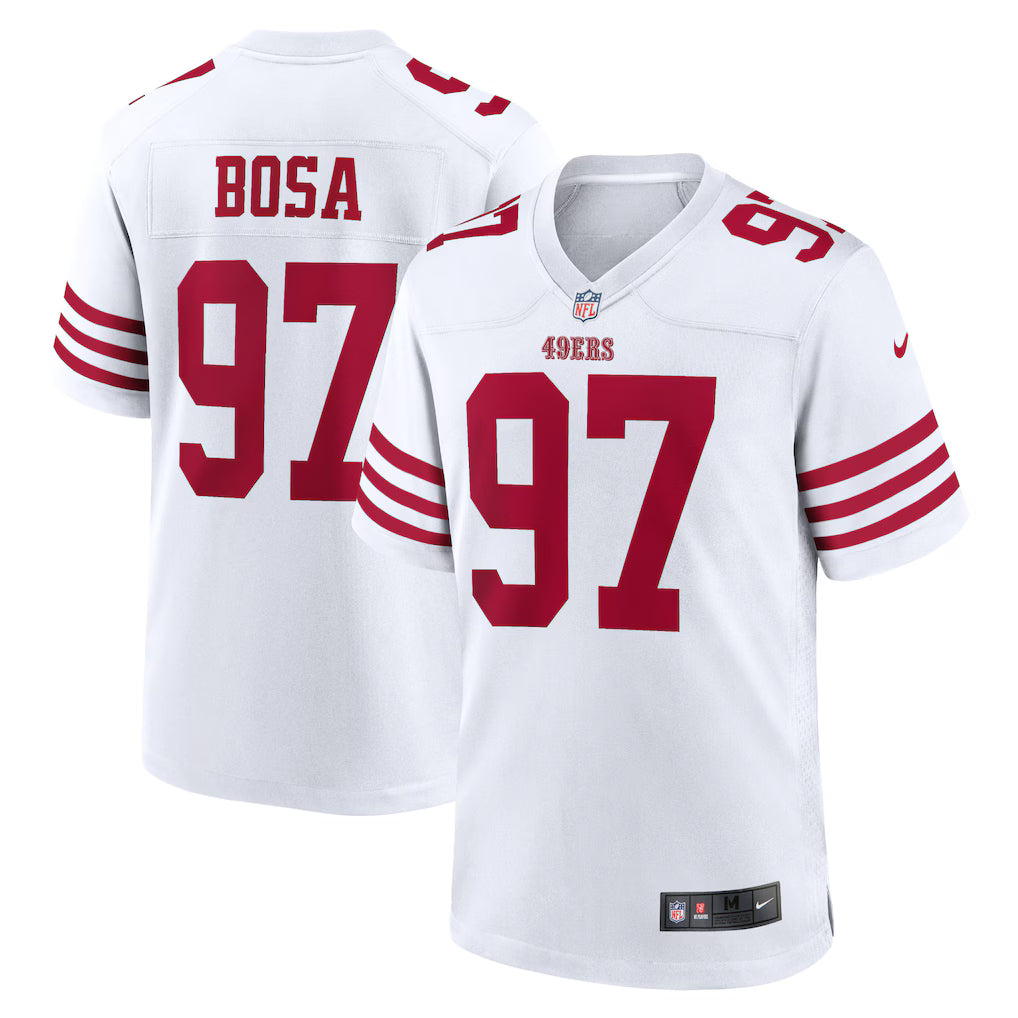 San Francisco 49ers Nick Bosa 2025 Rivalries Stitched Game Jersey