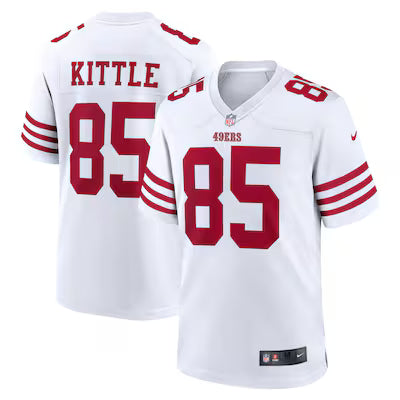 San Francisco 49ers George Kittle 2025 Rivalries Stitched Game Jersey