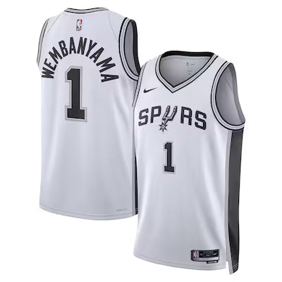 San Antonio Spurs Victor Wembanyama Stitched Game Jersey