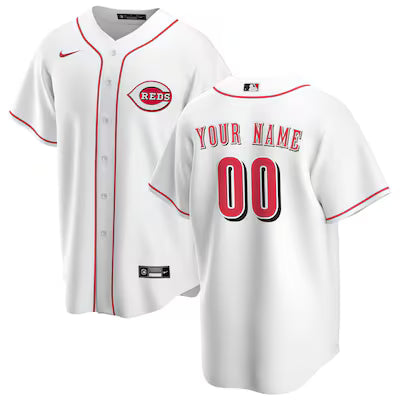 Cincinnati Reds Custom Stitched Game Jersey