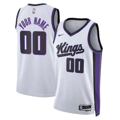 Sacramento Kings Custom Stitched Game Jersey