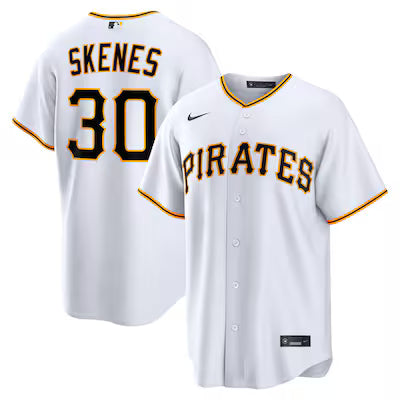 Pittsburgh Pirates Paul Skenes Stitched Game Jersey