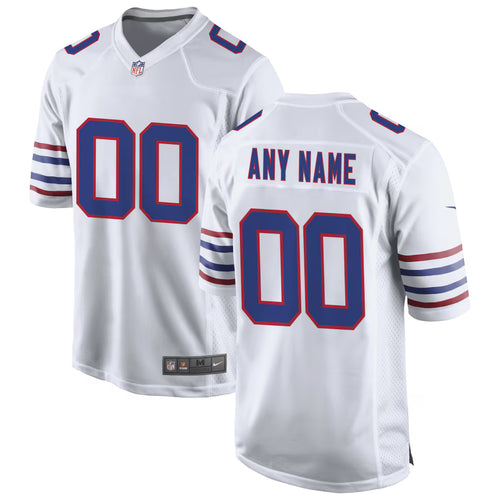 Buffalo Bills Custom Stitched Game Jersey