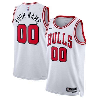 Chicago Bulls Custom Stitched Game Jersey