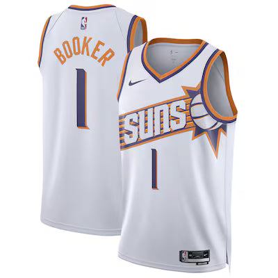Phoenix Suns Devin Booker Stitched Game Jersey