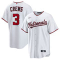 Washington Nationals Dylan Crews Stitched Game Jersey