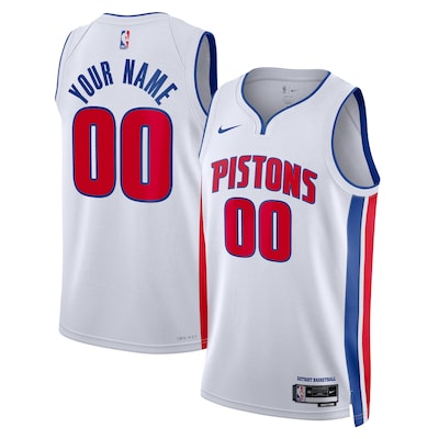 Detroit Pistons Custom Stitched Game Jersey