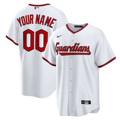 Cleveland Guardians Custom Stitched Game Jersey