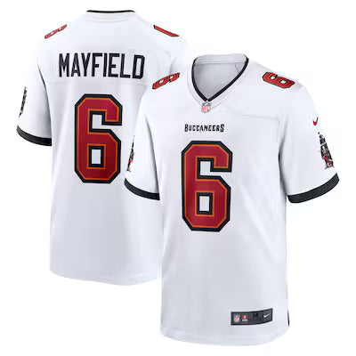 Tampa Bay Buccaneers Baker Mayfield Stitched Game Jersey