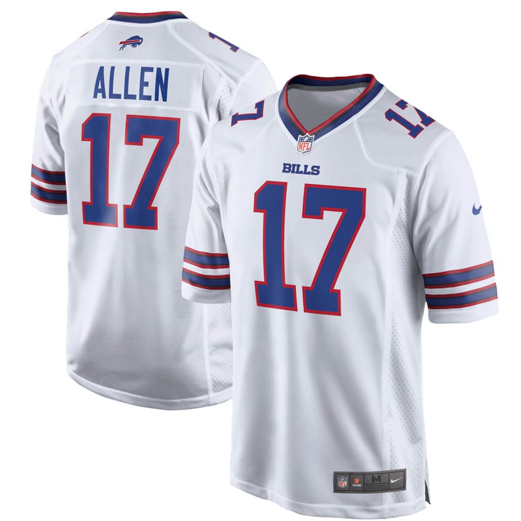 Buffalo Bills Josh Allen 2025 Rivalries Stitched Game Jersey