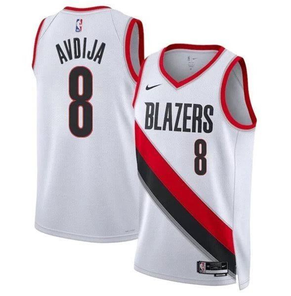 Portland Trail Blazers Deni Avdija Stitched Game Jersey