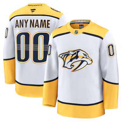 Nashville Predators Custom Stitched Game Jersey